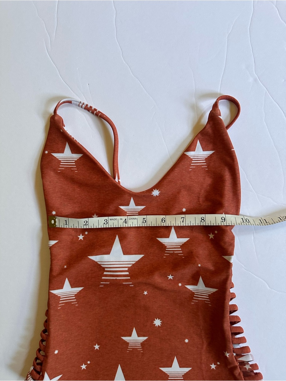 Stone Fox Swim Hermosa NEW one piece swimsuit Star Print size small - Picture 6 of 12